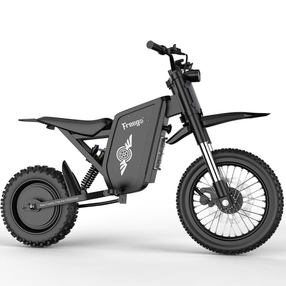 FREEGO X0 Electric Mini Bike for Teens and Adults, 60V 3600W Peak Pit Bike, 40 MPH, Hydraulic Brakes, 14/10-Inch Wheels