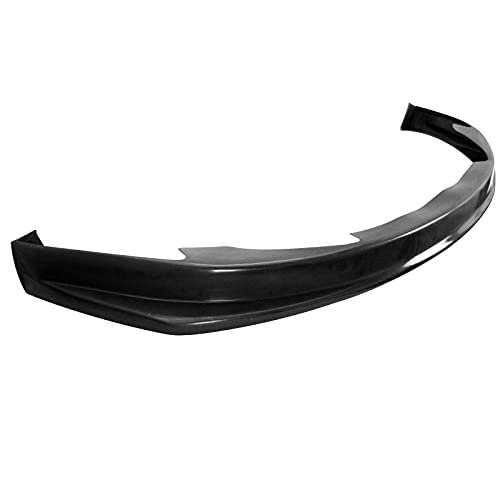 FREEMOTOR802 Front Bumper Lip Splitter, Compatible with 2005-2010 Scion tC, Type Sport Style Unpainted Black PU 1PC Air Dam Chin Spoiler Underbody Front Lip Spoiler Lower Guard Pro