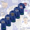 thumbnail image 1 of FREESHIP! Dodgers 2025 World Champions Gift For Fans Shirt ,DS 1 Color,Size L, 1 of 5