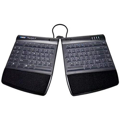 FREESTYLE2 KEYBOARD COVER. CLEAR, SILICONE SKIN PROTECTS KEYBOARD AGAINST SPILLS