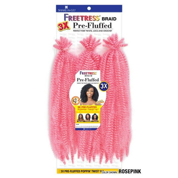 FREETRESS - 3X PRE-FLUFFED POPPIN' TWIST 16"