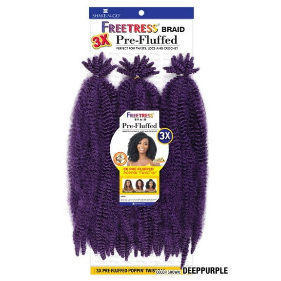 FREETRESS - 3X PRE-FLUFFED POPPIN' TWIST 16"