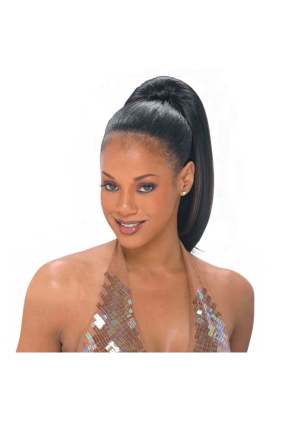 BRAIDS Synthetic Drawstring Ponytail - California Girl (1 Jet Black)