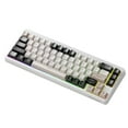 thumbnail image 1 of FREEWOLF M68 60% Wireless Gaming Keyboard, Bluetooth/2.4GHz/ Wired Tri-Mode Membrane Keyboard, PBT Keycaps, 2000mAH, 67 Keys Rainbow LED Backlit for PC Win/Mac, 1 of 5