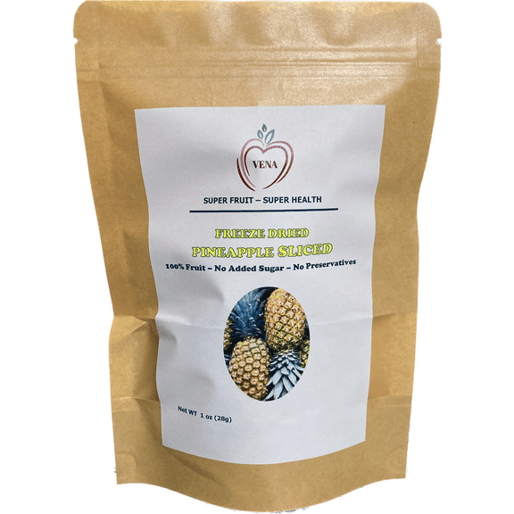 FREEZE DRIED PINEAPPLE, 6 PACK