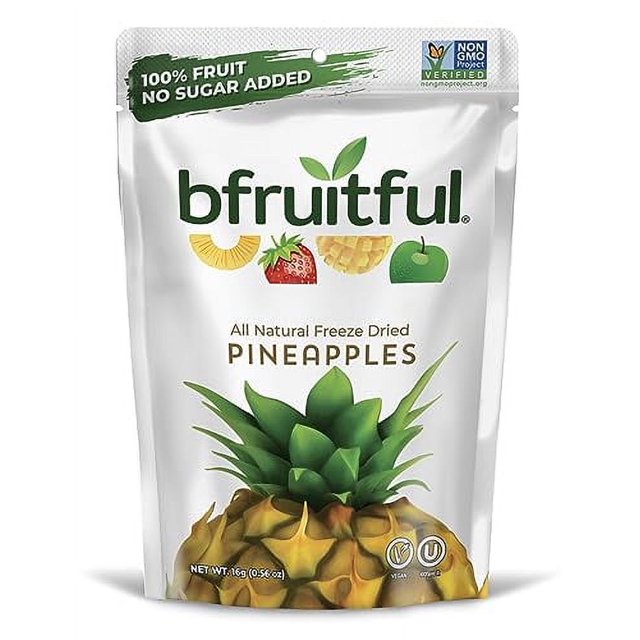 FREEZE DRIED PINEAPPLES, Natural, 100 Healthy and Delicious Pineapples