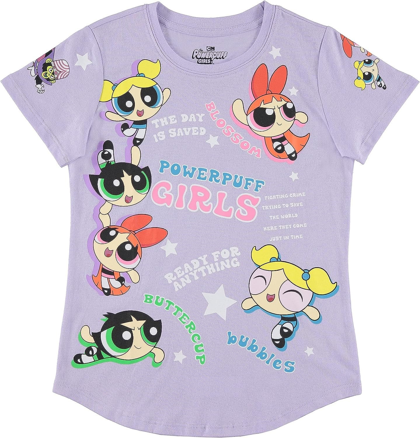 Powerpuff Girls The Girls Mens and Womens Short Sleeve T