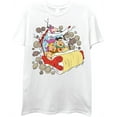 thumbnail image 1 of FREEZE The Flintstones Mens Short Sleeve T-Shirt - Fred Flintstone, Barney Rubble and Dino, 1 of 5