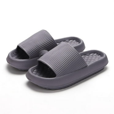 FREISTERN Unisex Slides Sandals Comfort Thick Sole Slippers Pillow Sandals