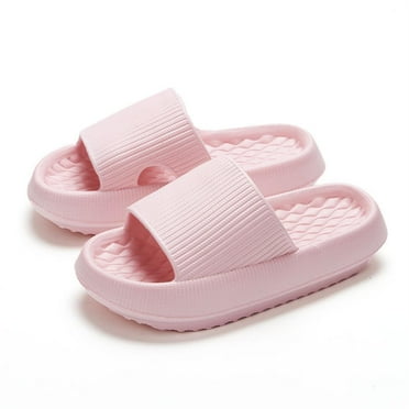 FREISTERN Unisex Slides Sandals Comfort Thick Sole Slippers Pillow Sandals
