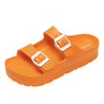 thumbnail image 1 of FREISTERN Women Thick Sole Slides Sandals Non-Slip Platform Slippers with Adjustable Buckle, 1 of 3