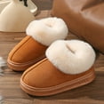 thumbnail image 1 of FREISTERN Women's Fuzzy Bootie Slippers Comfortable House Shoes for Indoor Outdoor, 1 of 4