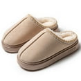thumbnail image 1 of FREISTERN Women's Fuzzy Slippers Thick Sole Memory Foam House Shoes, 1 of 7