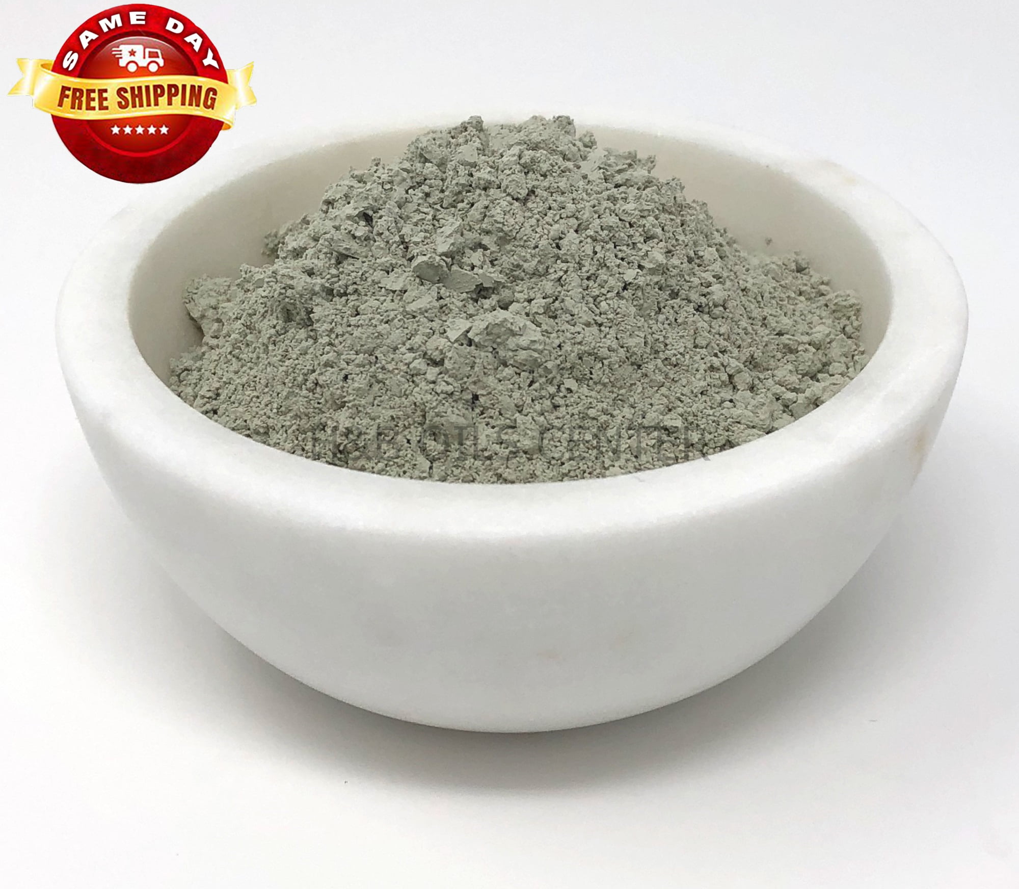 FRENCH GREEN CLAY ORGANIC FACE MASK EXFOLIATING DETOX SKIN TREATMENT 16 OZ