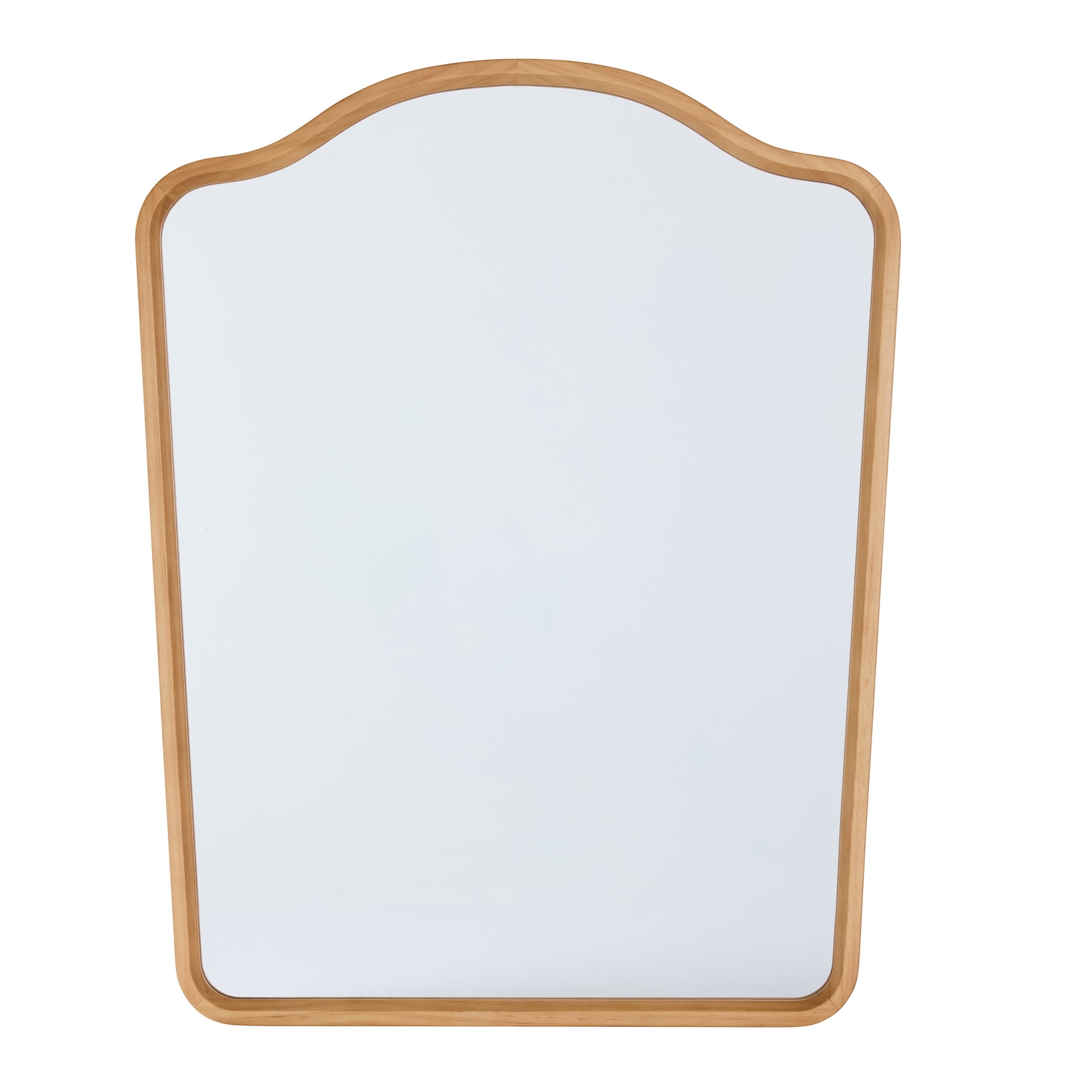 Better Homes & Gardens French Heritage 23x30 Natural Large Wall Mirror for Living Room
