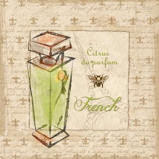 FRENCH PERFUME I Canvas Art - Piper Ballantyne (24 x 24)