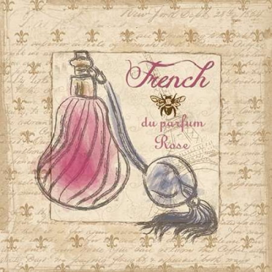 FRENCH PERFUME II Canvas Art - Piper Ballantyne (24 x 24)
