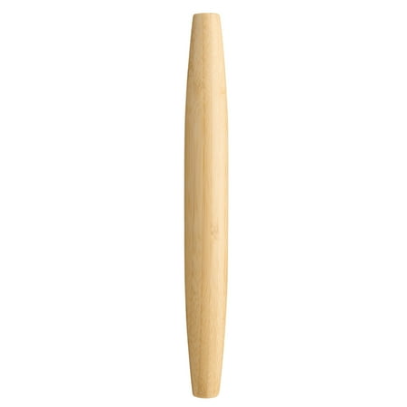 Mainstays Bamboo French Tapered Rolling Pin, 12 Inch