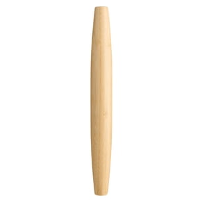 Mainstays Bamboo French Tapered Rolling Pin 12 inch for Baking and Cooking