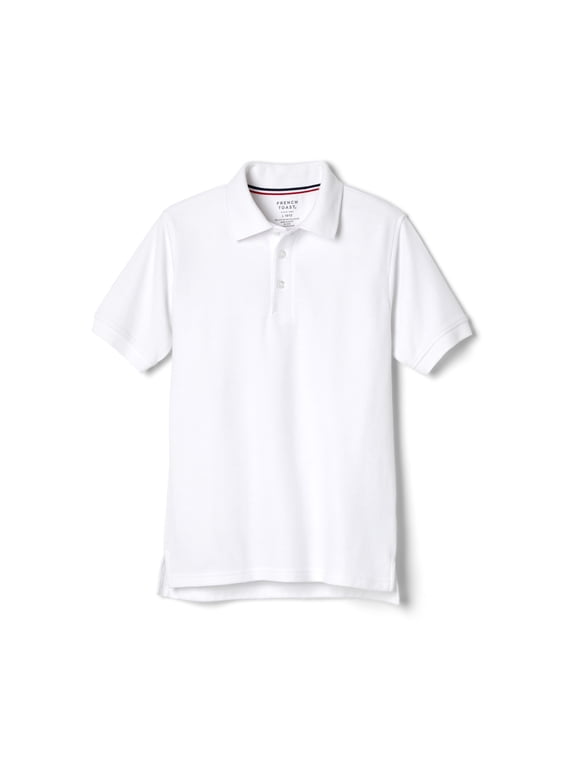 Boys School Uniform Short Sleeve Pique Polo Shirt, Sizes 4-20 & Husky