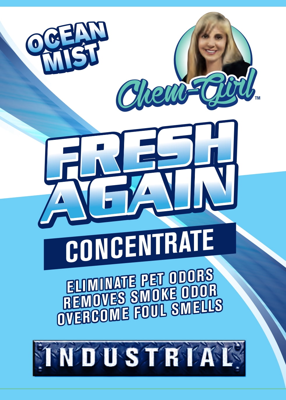FRESH AGAIN Concentrated Odor Eliminator Removes Pet, Laundry