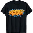 thumbnail image 1 of FRESH Graffiti Hip Hop Style Graphic Gift T-Shirt, 1 of 5