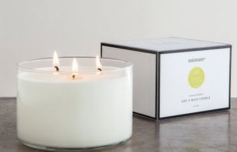 Cashmere Floral 16 oz 3-Wick Soy Scented Jar Candle