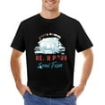 thumbnail image 1 of FRESH PORH Vintage T-shirt Mens Cotton Classic Crewneck Short Sleeve Tees Unisex Black XL, 1 of 2