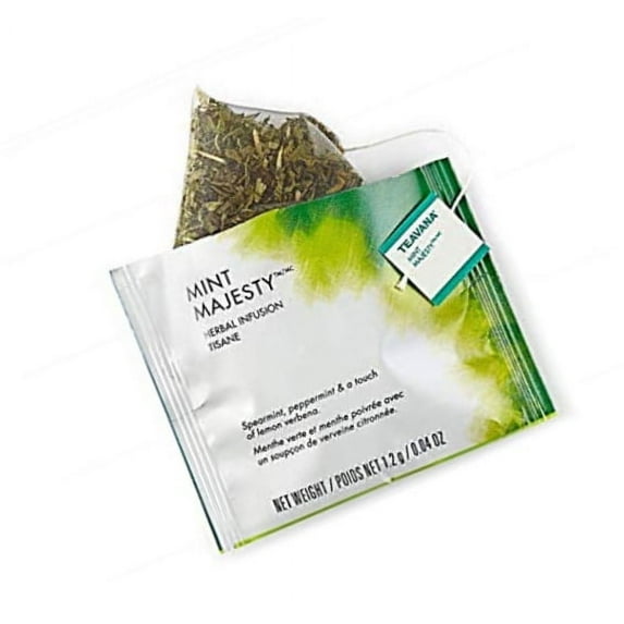 FRESH STOCK Genuine Starbucks Teavana Tea - Mint Majesty - 50 Sachets No Box