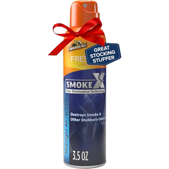 FRESH fx Smoke X Car Air Freshener, Stocking Stuffers, Midnight Air Scent (3.5 oz)