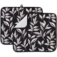 thumbnail image 1 of FRESHMINT Printed Dish Drying Mats for Kitchen Counter 2 Pack Absorbent Reversible Drying Mats Microfiber Kitchen Countertop Protector Dishes Drying Pad Extra Large 18"x16" Dish Mat, 1 of 8
