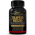 thumbnail image 1 of FREZZOR SUPER REDS Capsules, Immune Support & Energy Boost, UAF1000+ Superfood Antioxidants, 1 Bottle, 90 Capsules, 1 of 6
