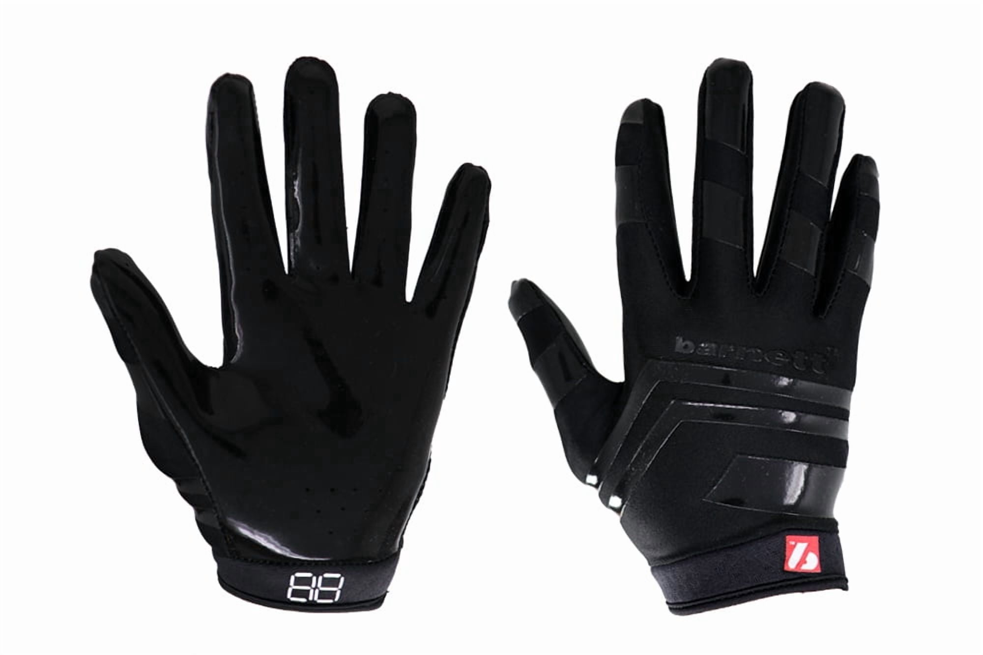 FRG-03 Junior Black (L) receiver football gloves, (RE, DB, RB)