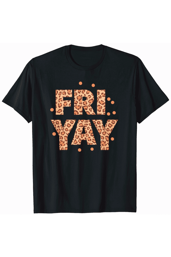 FRI-YAY Vintage Logo Tee Shirt Men Women Unisex Retro Graphic T-Shirt