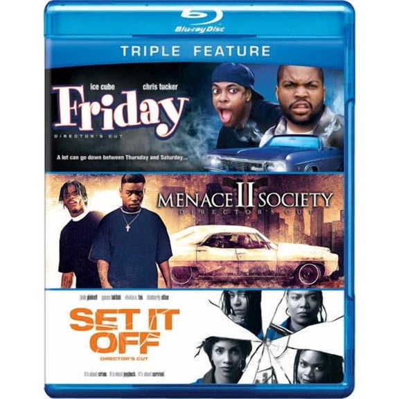 FRIDAY / MENACE II SOCIETY / SET IT OFF (Blu-ray Triple Feature) [Blu-ray]