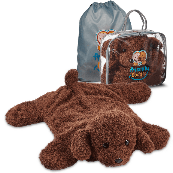 Friendly Cuddle Weighted Lap Pad 5 lbs Sensory Weighted Stuffed Animal Cuddle Microwaveable Pillow Blanket for Kids