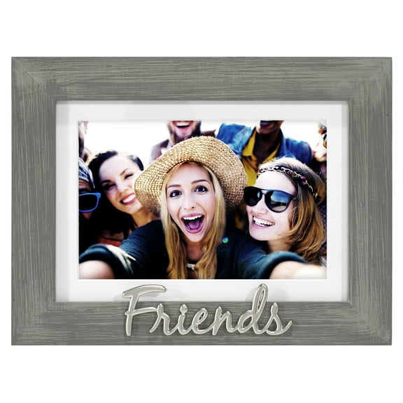 FRIENDS 5x7 4x6 Matted Frame Captures a special moment together - 4x6