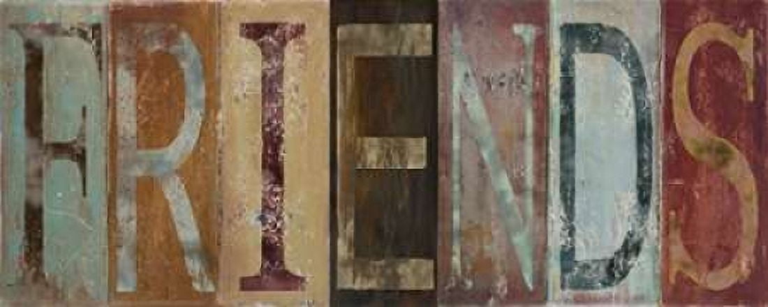 FRIENDS Canvas Art - Patricia Pinto (24 x 48)
