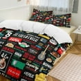 thumbnail image 1 of FRIENDS TV SHOW COLLAGE Bedding Set Duvet Cover Couple Bedclothes Pillowcase Customized Home Textiles Bed Set for Twin Size, 1 of 6