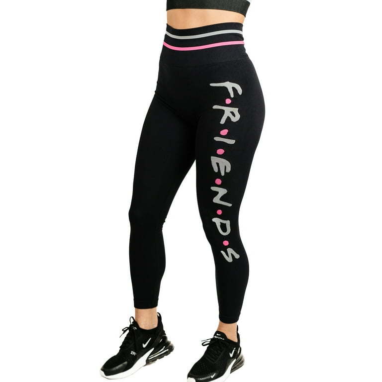 FRIENDS Womens Leggings for Active Cosplay - Workout, Yoga, Gym, Running,  Casual Wear Large