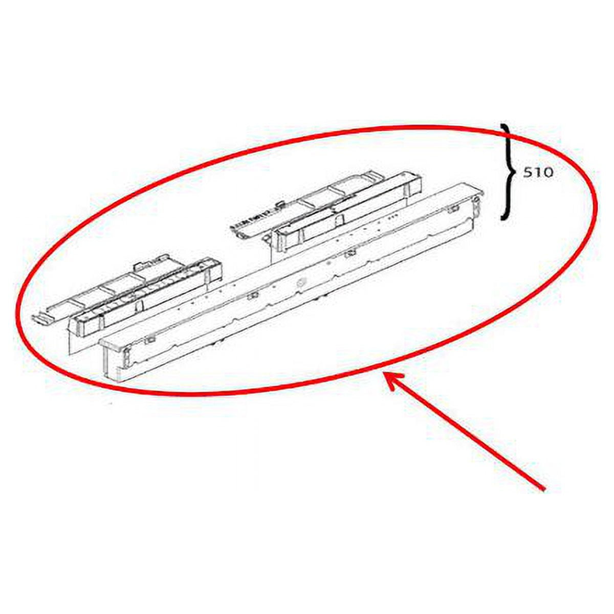 FRIGIDAIRE 117512420 CONTROL PANEL - OEM PART