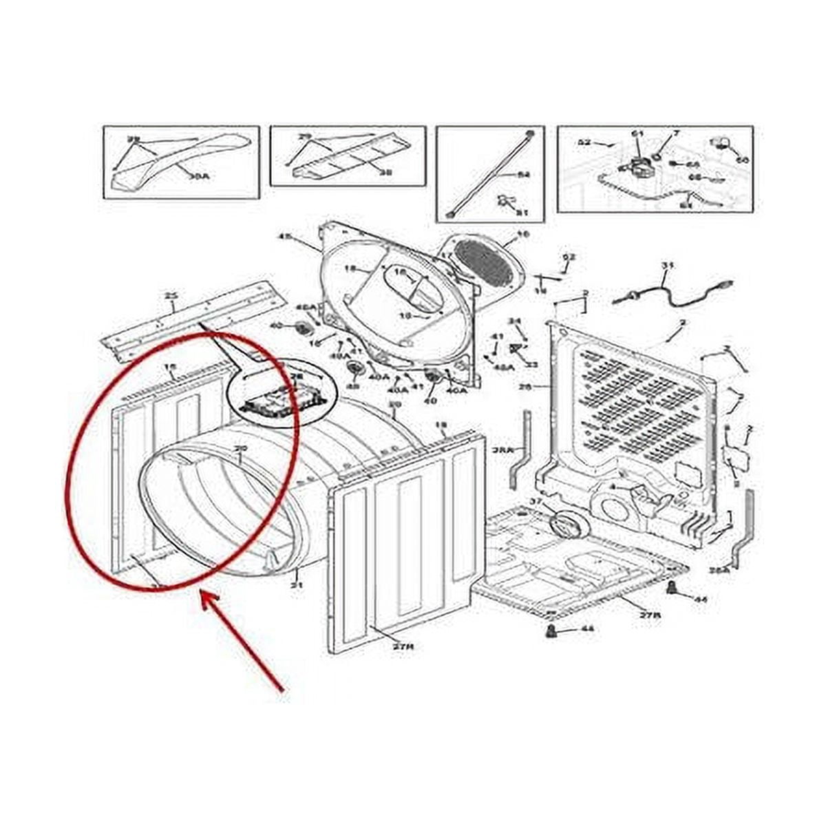 FRIGIDAIRE 134712696 PANEL - GENUINE OEM PART - Walmart.com