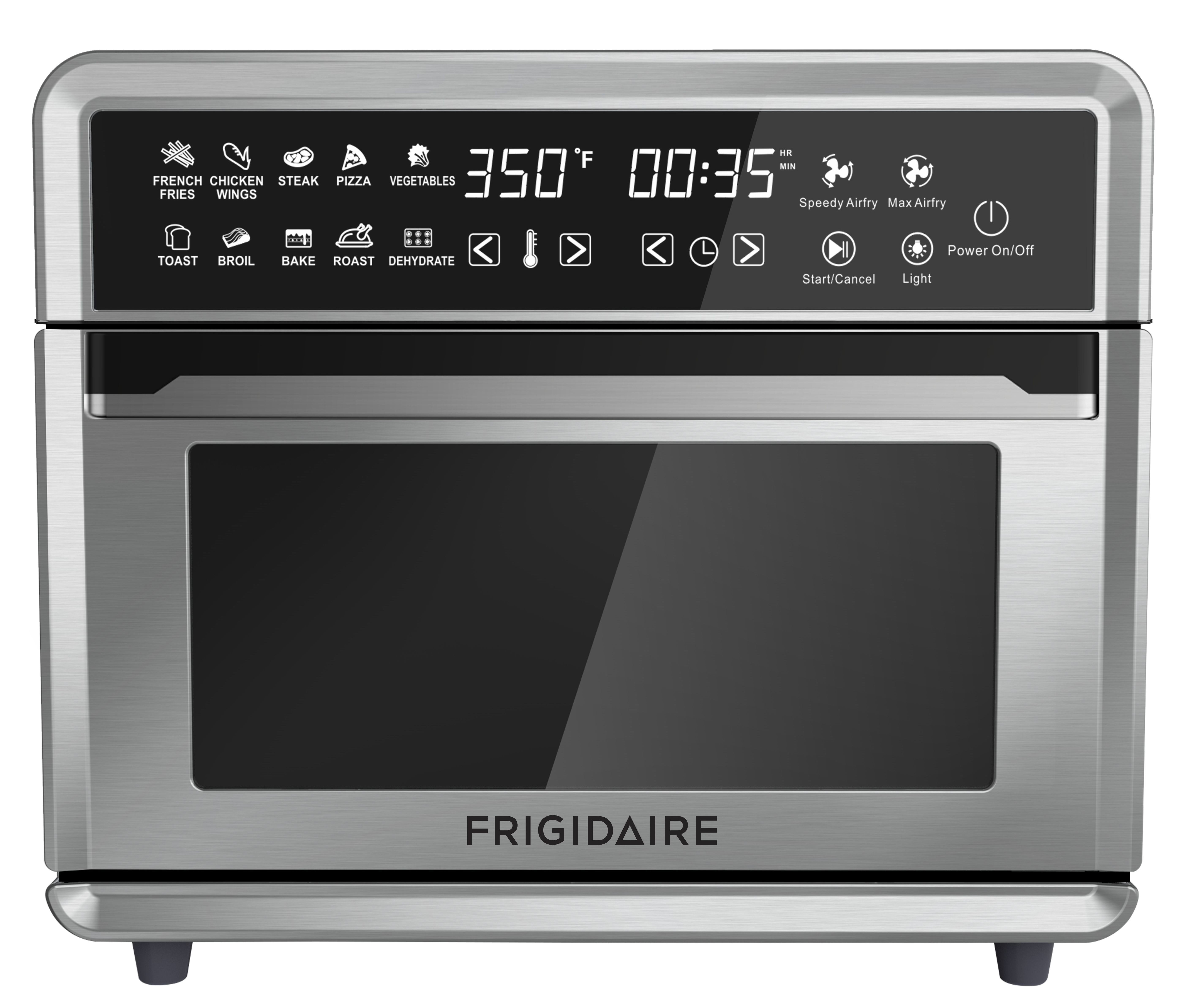 Frigidaire EAFO111-SS Air Fryer Oven, Digital, 26 Quart 10-in-1