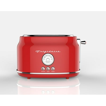 FRIGIDAIRE, 2 Slice Retro Toaster ETO102, Red