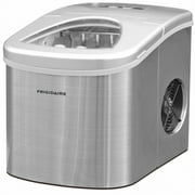 FRIGIDAIRE 26 Ib Stainless-Steel Counter Top Ice Maker - Stainless-Steel