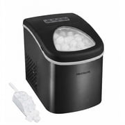Frigidaire 26 lb Bullet Ice Maker Black Stainless Steel - compact, high-capacity icemaker producing bullet-shaped ice id