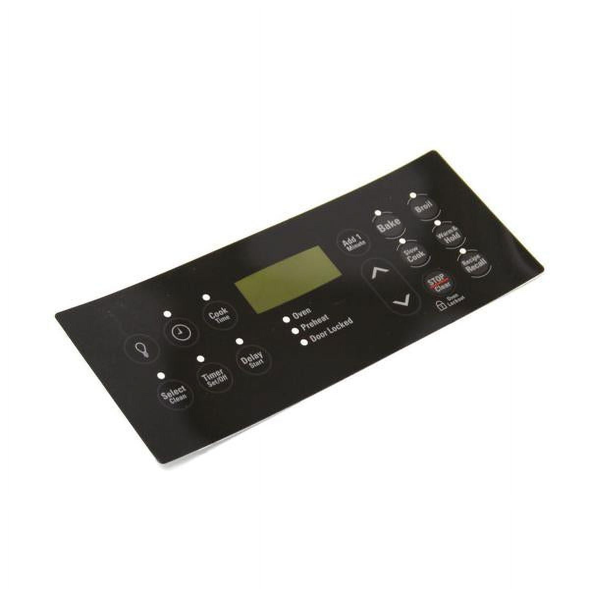 FRIGIDAIRE 316419503 RANGE OVEN CONTROL OVERLAY OEM PART