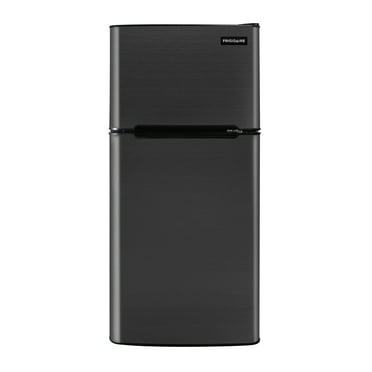 FRIGIDAIRE 4.7 Cu ft Two Door Mini Fridge with Freezer , VCM Stainless Steel