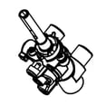 thumbnail image 1 of FRIGIDAIRE 5304508435 COOKTOP BURNER VALVE 1500-2000-BTU - OEM PART, 1 of 1