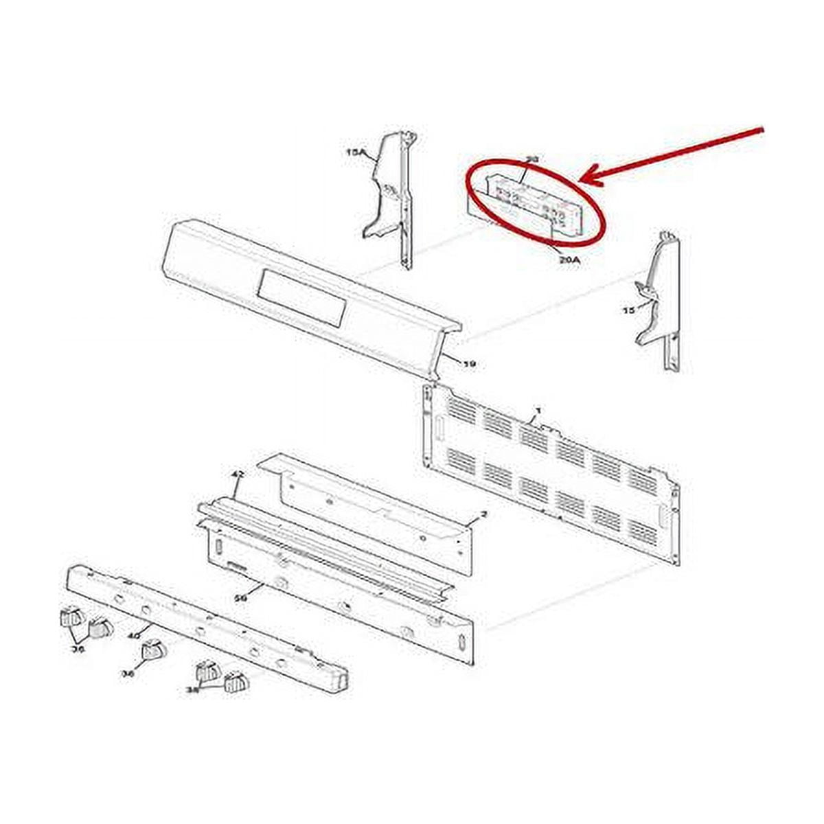 FRIGIDAIRE 5304509052 CLOCK - OEM PART